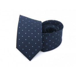 Cravata bleumarin din cu imprimeu geometric