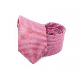 Cravata matase tesuta roz uni