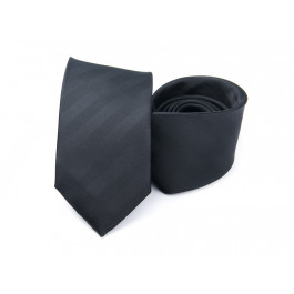 Cravata neagra cu dungi