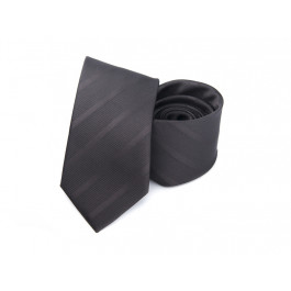 Cravata neagra cu dungi